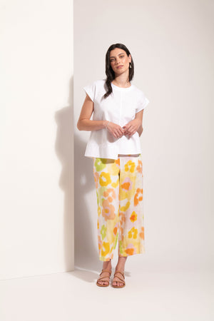 Foil Cut Of Your Rib White Top