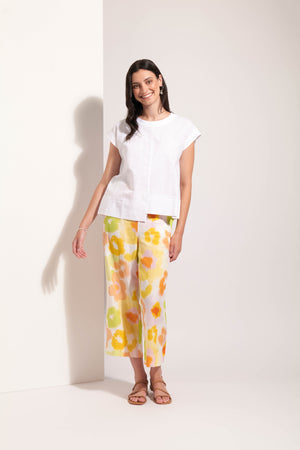 Foil Cut Of Your Rib White Top