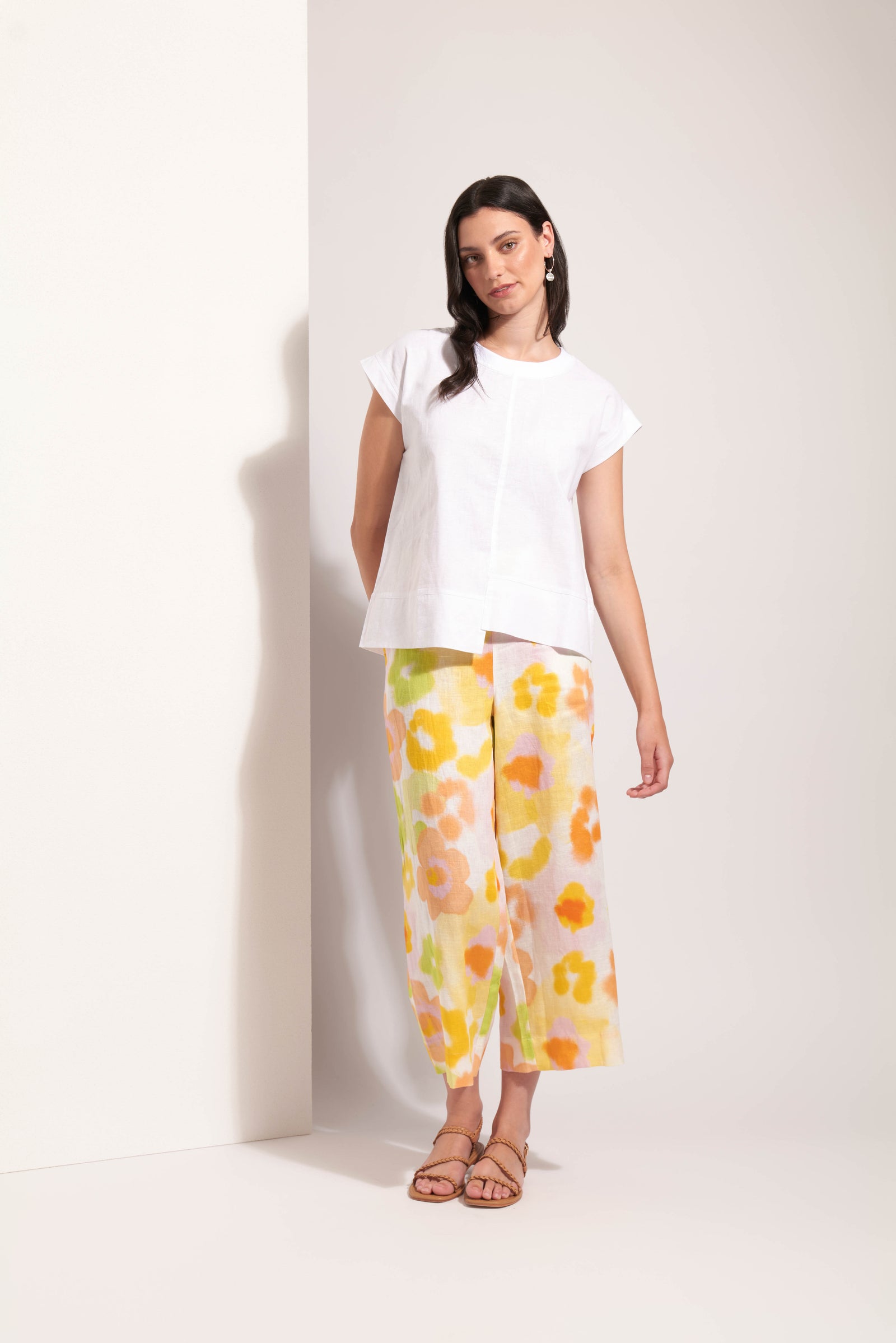 Foil Cut Of Your Rib White Top