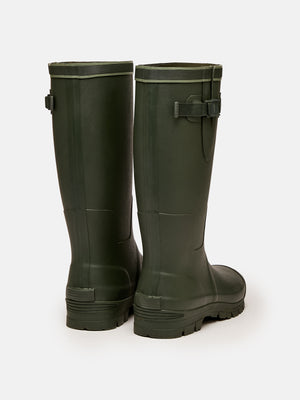 Joules Heritage Eckland Green Adjustable Neoprene Lined Tall Wellies