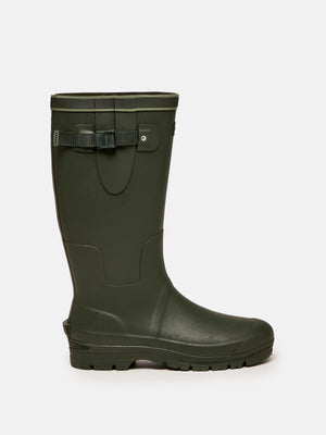 Joules Heritage Eckland Green Adjustable Neoprene Lined Tall Wellies