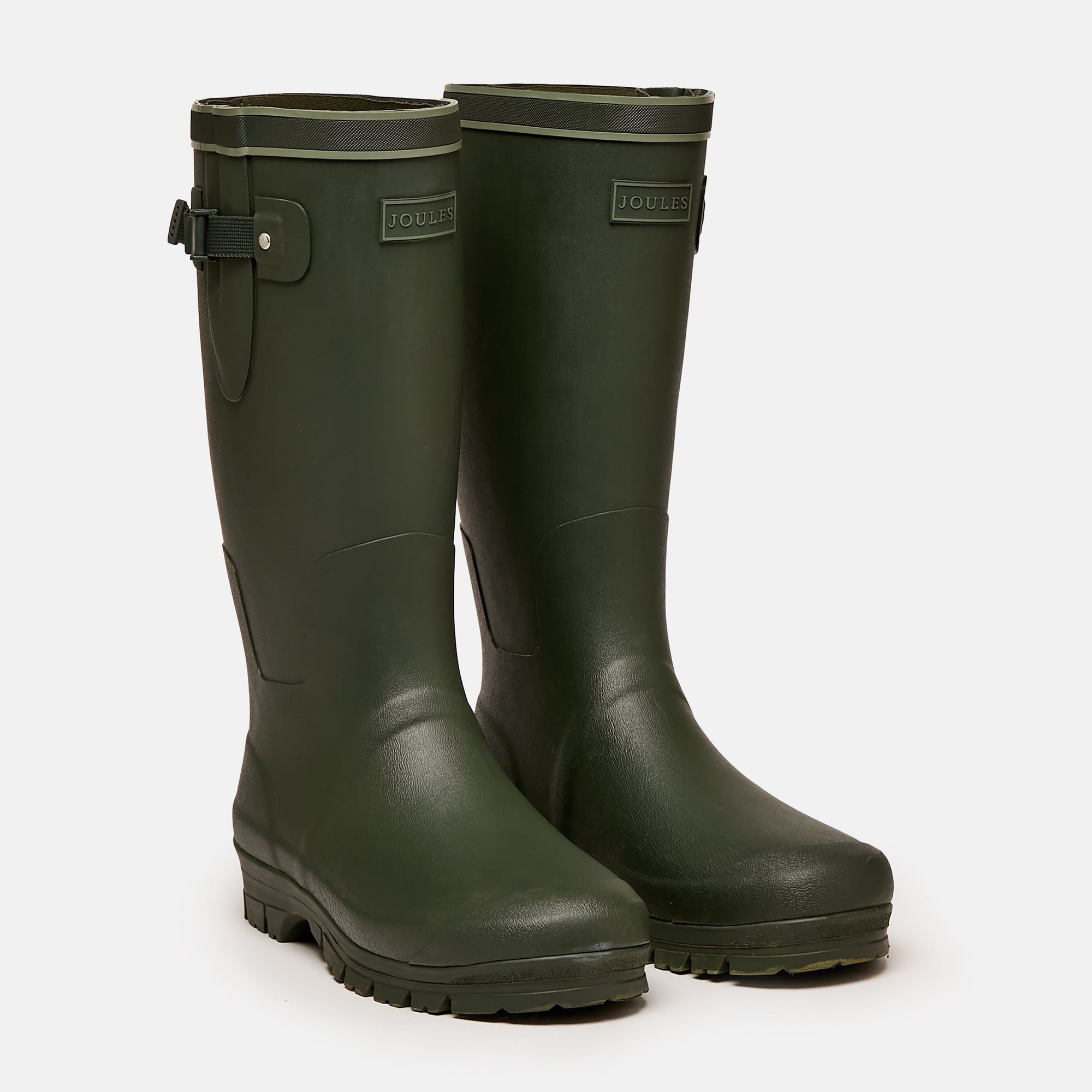 Joules Heritage Eckland Green Adjustable Neoprene Lined Tall Wellies