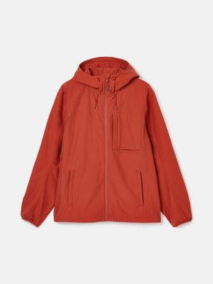 Joules Ayston Orange Lightweight Waterproof Coat