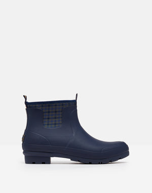 Joules Foxton Navy Blue Neoprene Lined Ankle Wellies