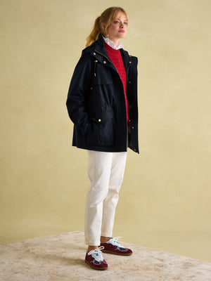 Joules Fairford Navy Coat