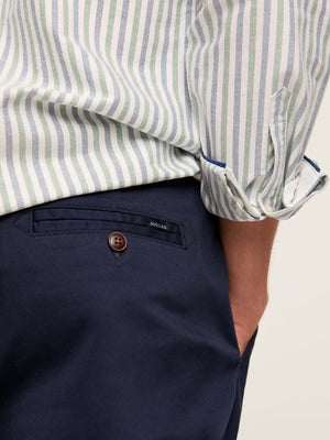 Joules Stamford Navy Blue Slim Fit Chinos