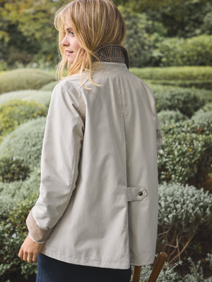 Joules Katherine Stone Waterproof Heritage Coat