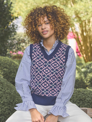 Joules Meredith Navy Vest