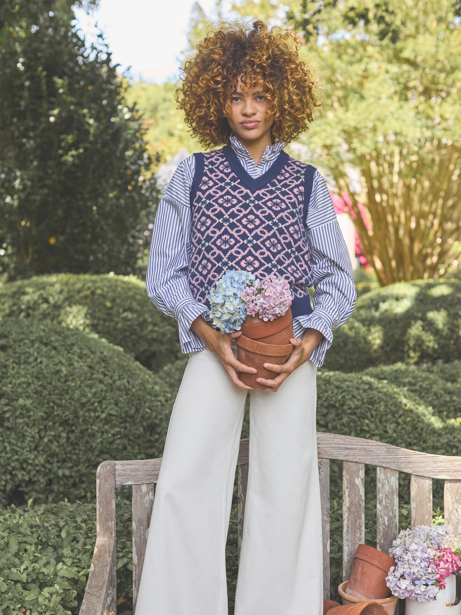 Joules Meredith Navy Vest