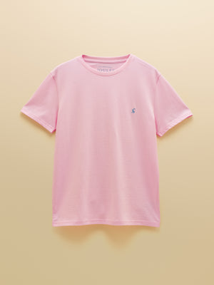 Joules Everyday Pink Classic Fit Cotton T-Shirt
