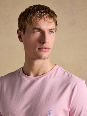 Joules Everyday Pink Classic Fit Cotton T-Shirt