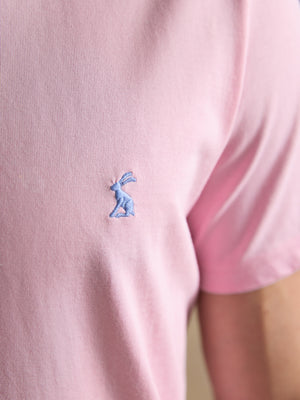 Joules Everyday Pink Classic Fit Cotton T-Shirt