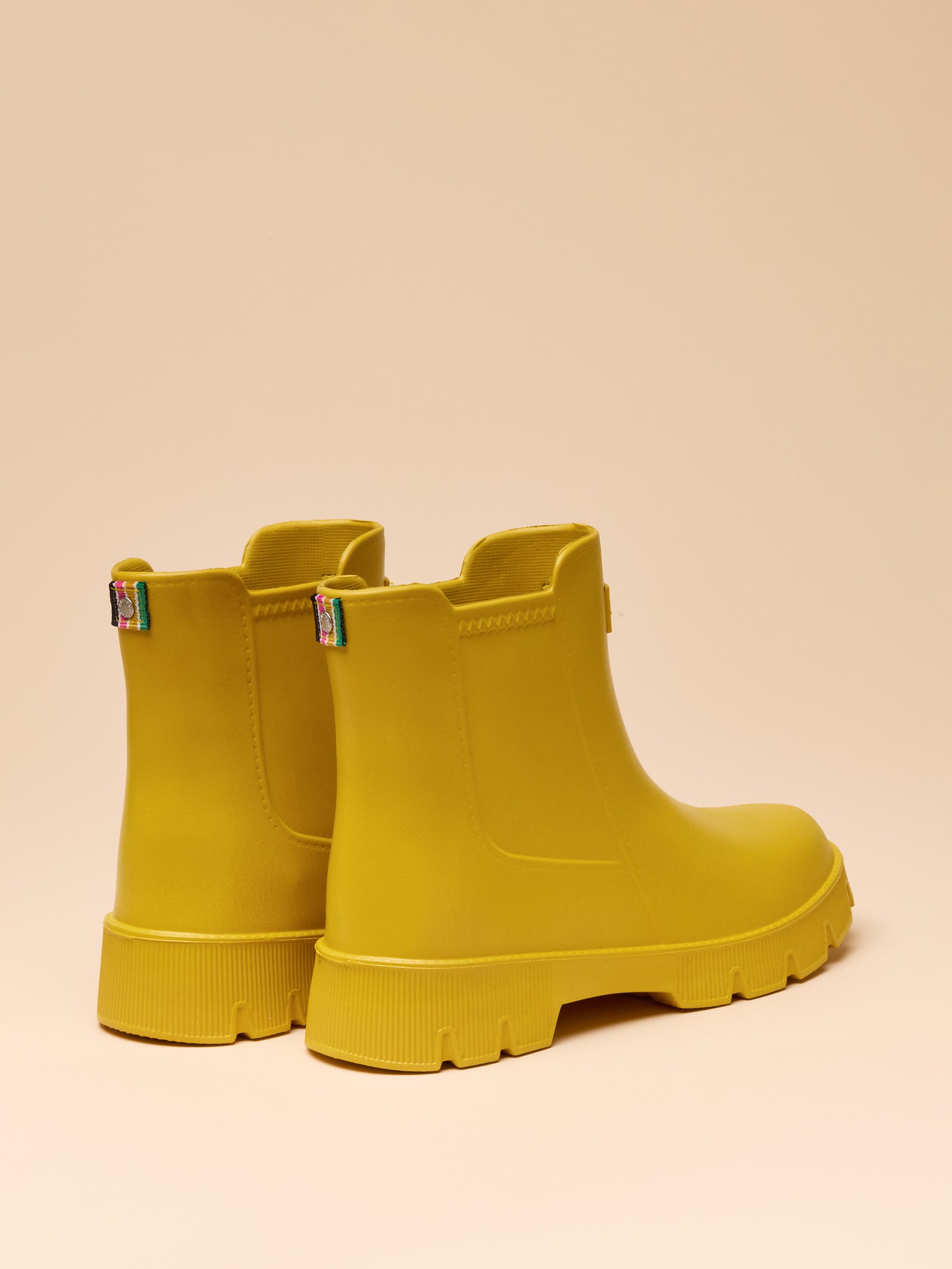 Joules Raindance Yellow Lightweight EVA Ankle Wellies