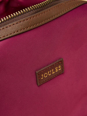 Joules Berry Red Edie Cosmetic Bag