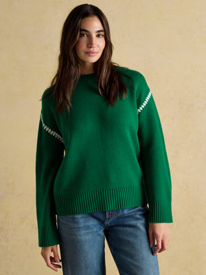 Joules Green Alexandra Jumper