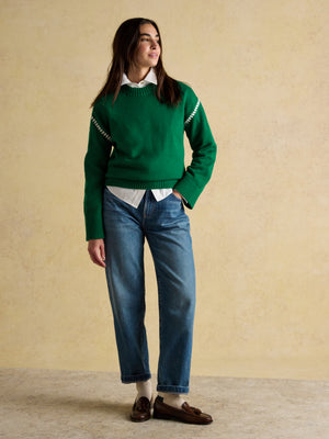 Joules Green Alexandra Jumper