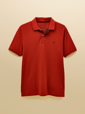 Joules Woody Orange Cotton Pique Polo Shirt