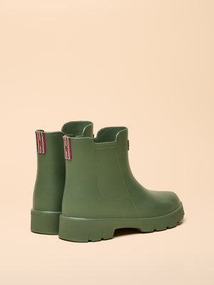 Joules Khaki Green Lightweight EVA Ankle Wellies