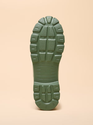 Joules Khaki Green Lightweight EVA Ankle Wellies