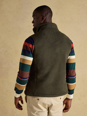 Joules Heritage Fleece Green Gilet