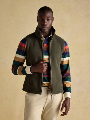 Joules Heritage Fleece Green Gilet