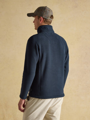 Joules Heritage Fleece Navy Full Zip Through