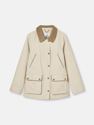 Joules Katherine Stone Waterproof Heritage Coat