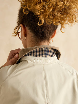 Joules Katherine Stone Waterproof Heritage Coat