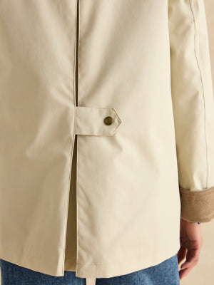 Joules Katherine Stone Waterproof Heritage Coat