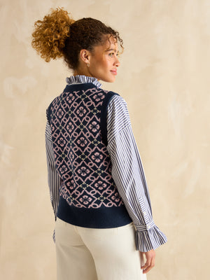 Joules Meredith Navy Vest