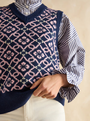 Joules Meredith Navy Vest