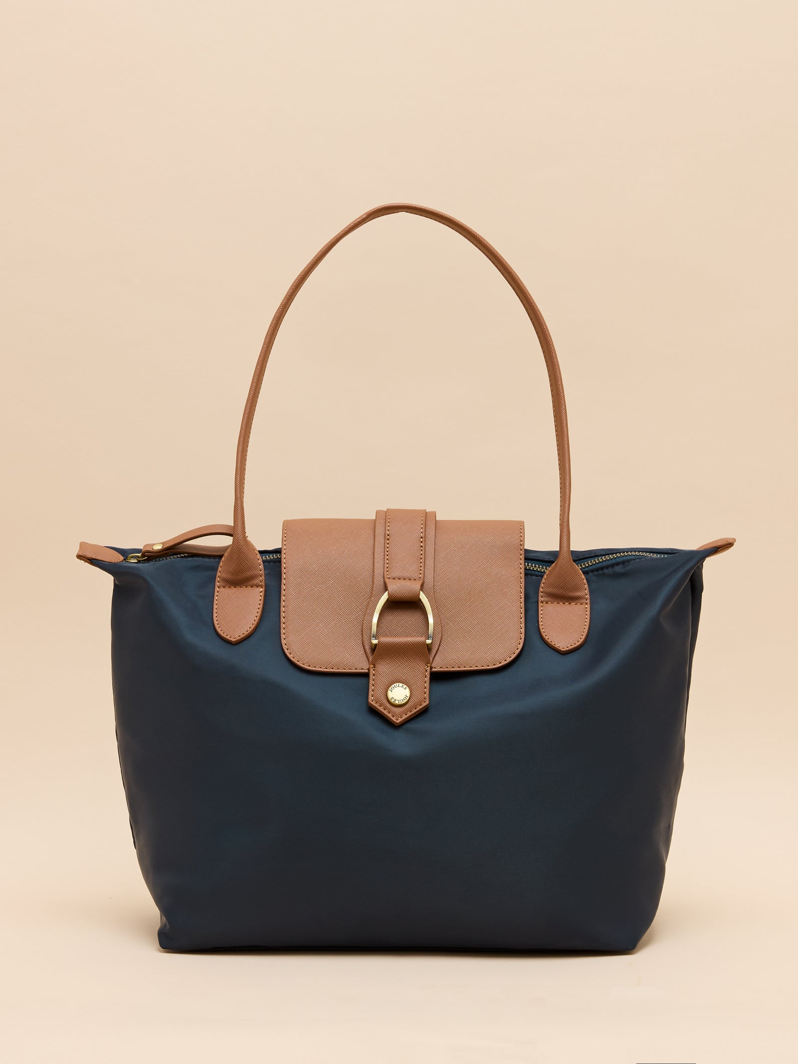 Joules Edie Navy Tote Shoulder Bag
