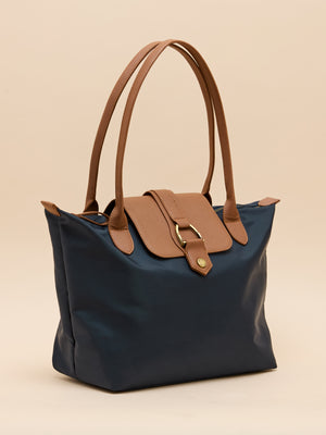 Joules Edie Navy Tote Shoulder Bag