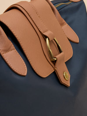 Joules Edie Navy Tote Shoulder Bag