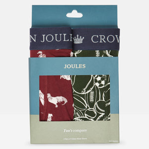 Joules Crown Joules Cock & Balls Pack of Two Cotton Briefs