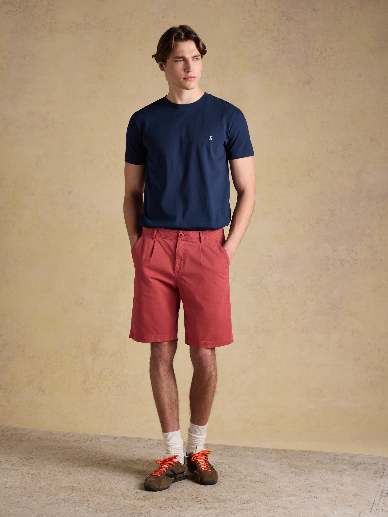 Joules Norfolk Rose Pink Relaxed Fit Chino Short