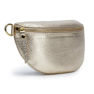 Elie Beaumont Gold Large Slingbag