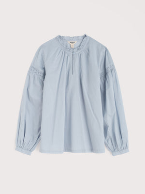 Seasalt Blue Fog Long Sleeve Gwel Top
