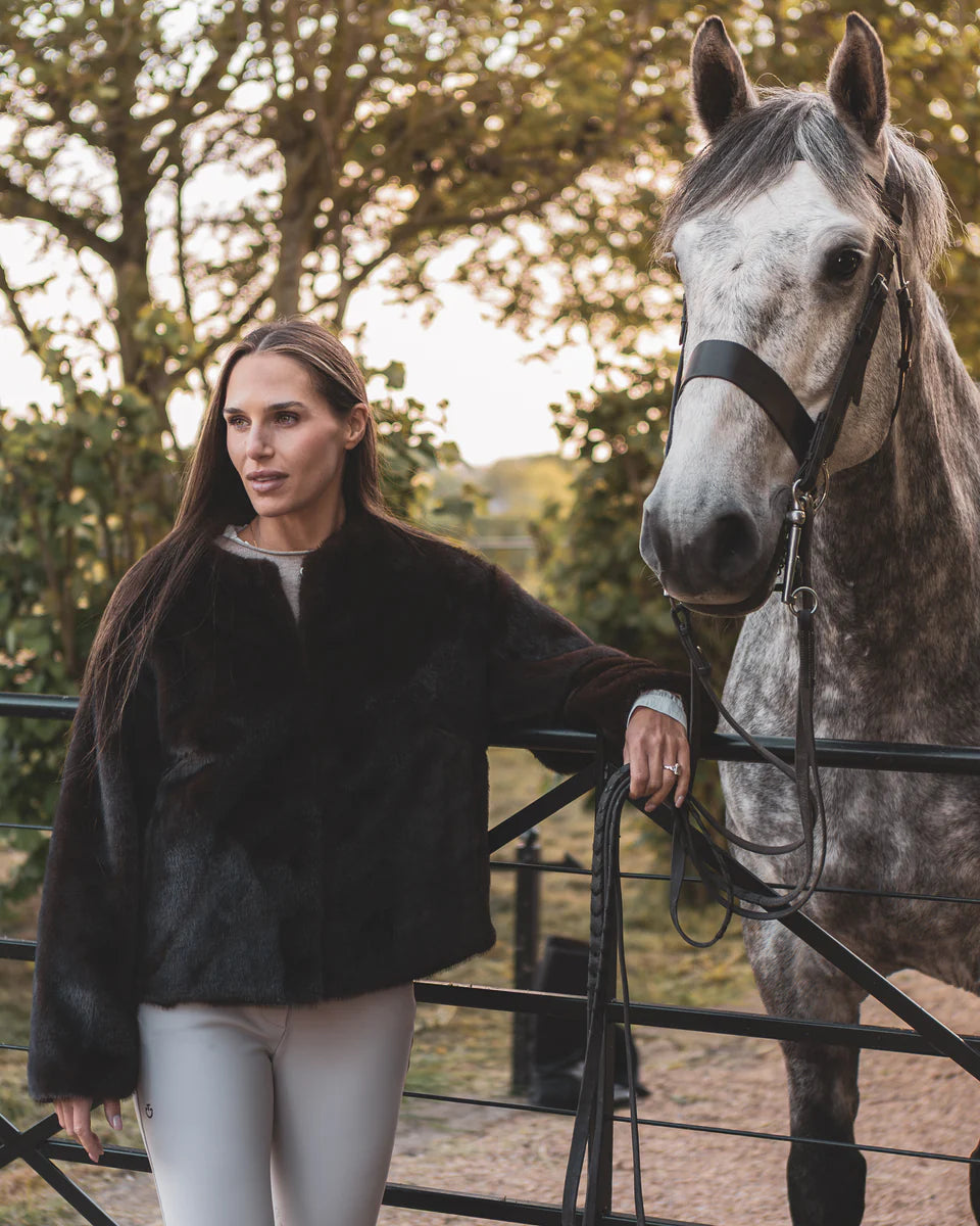 Chalk Cappuccino Delilah Coat