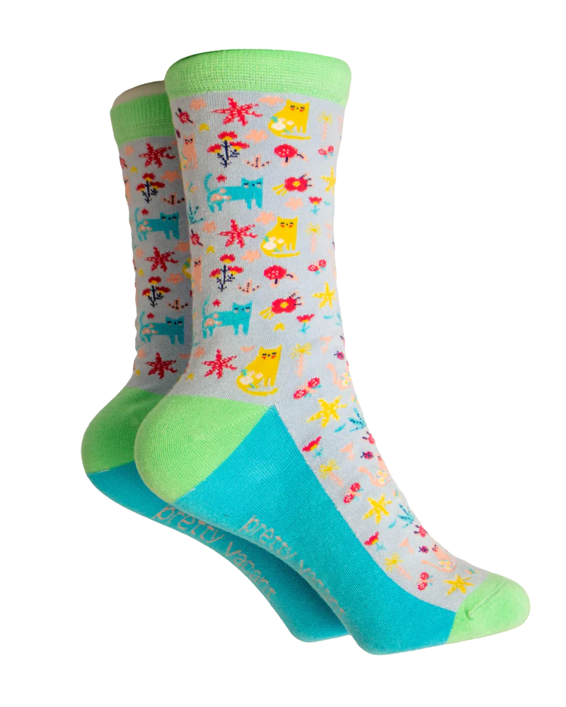 Pretty Vacant Cats Socks