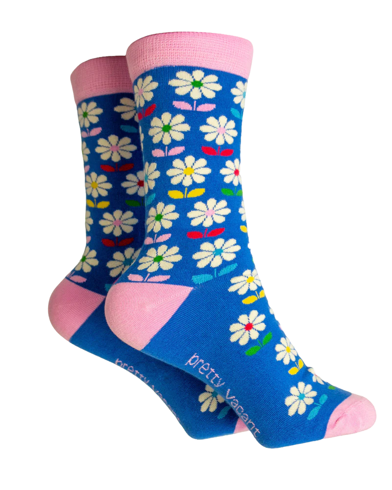 Pretty Vacant Daisy Socks