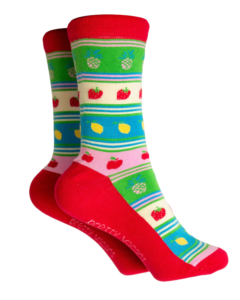 Pretty Vacant Fruity Socks