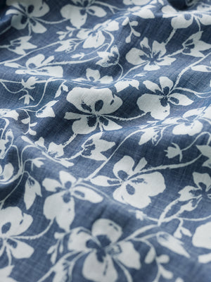 Seasalt Mallow Vine Indigo Jamboree Chambray Midi Skirt