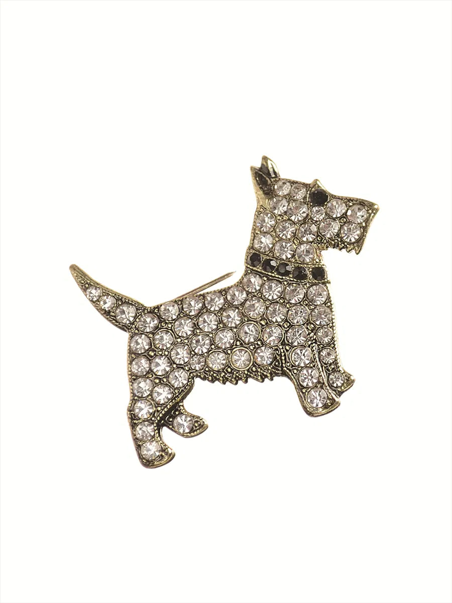 Hot Tomato Cutie Westie Brooch