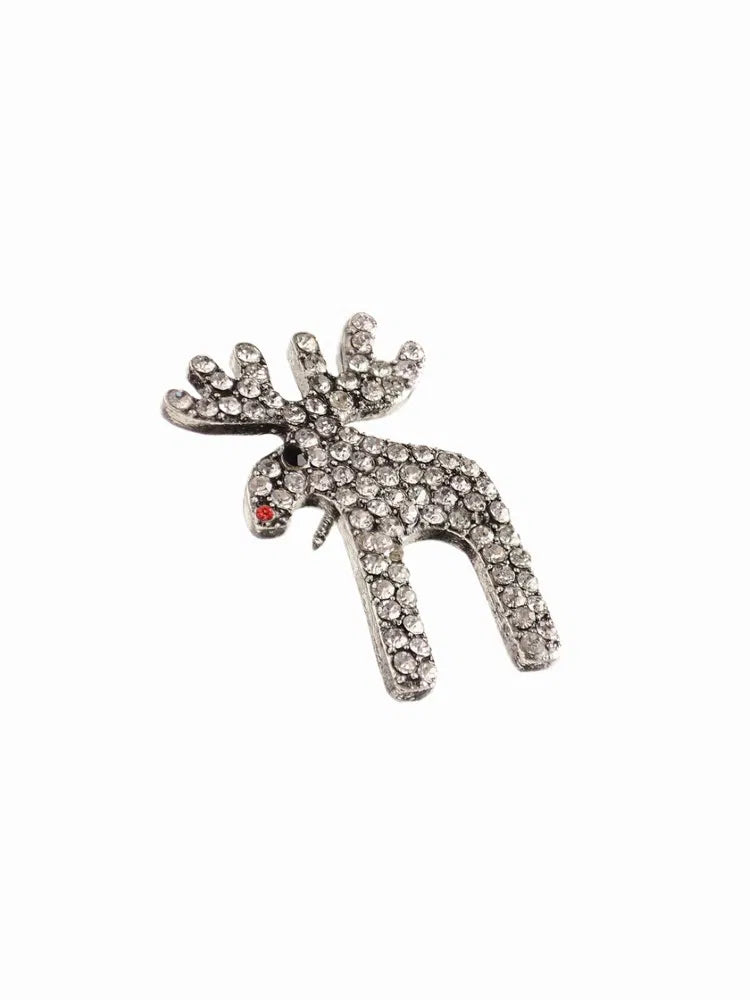 Hot Tomato Rudolf Brooch