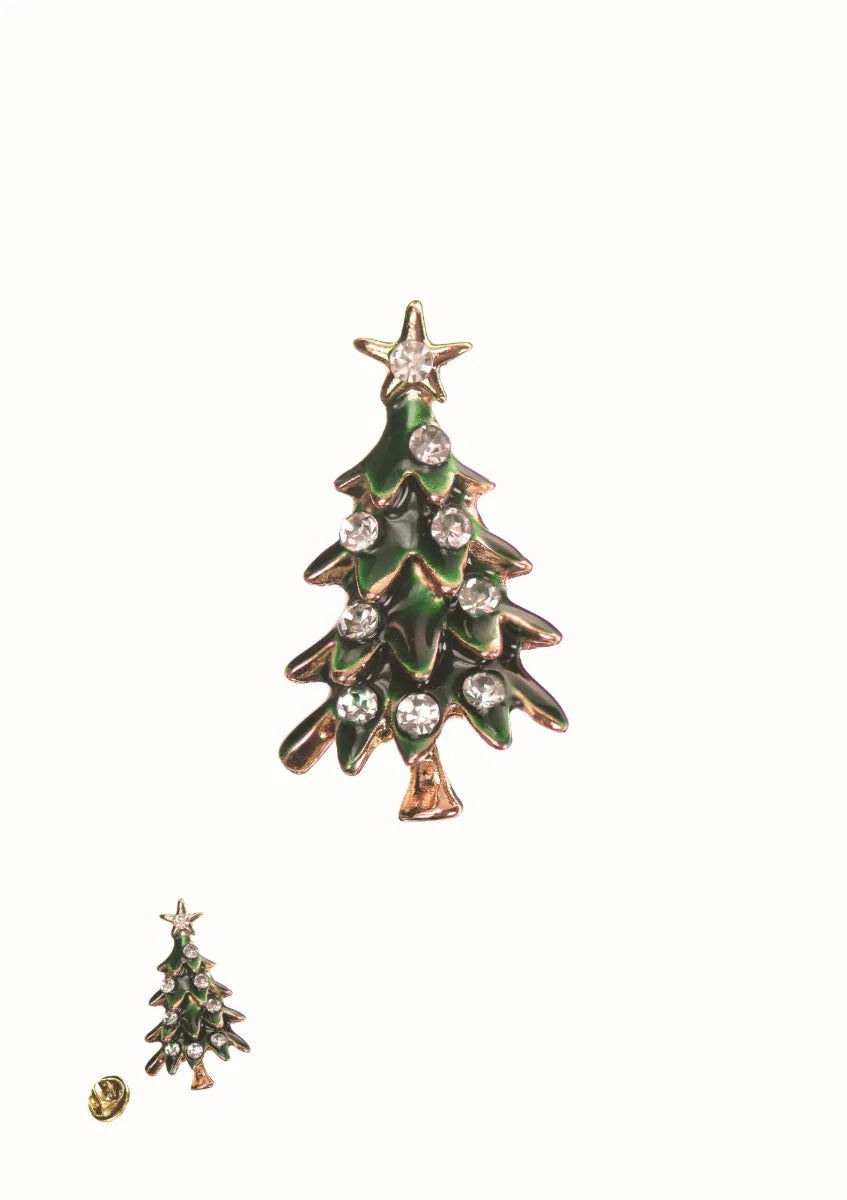 Hot Tomato Mini Tree Pin Brooch