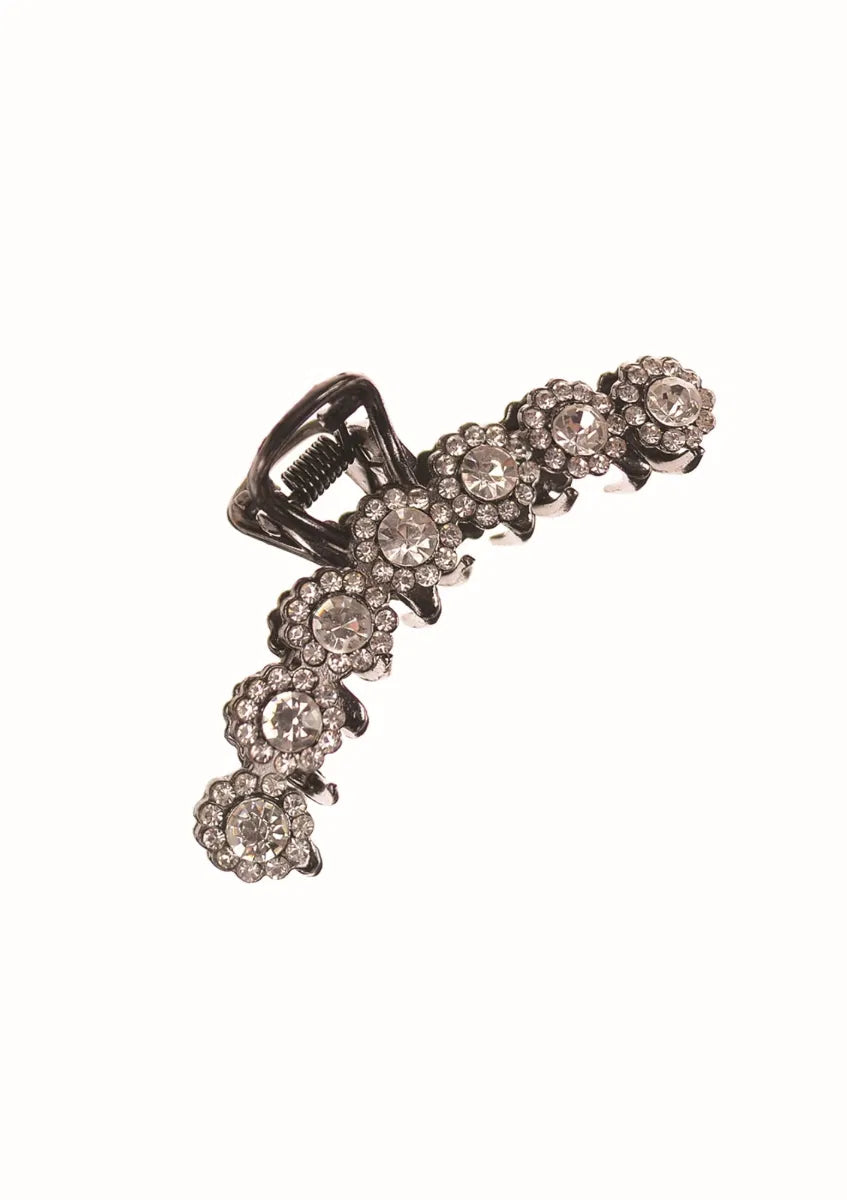 Hot Tomato Clamping It Up Flowers Hair Clip