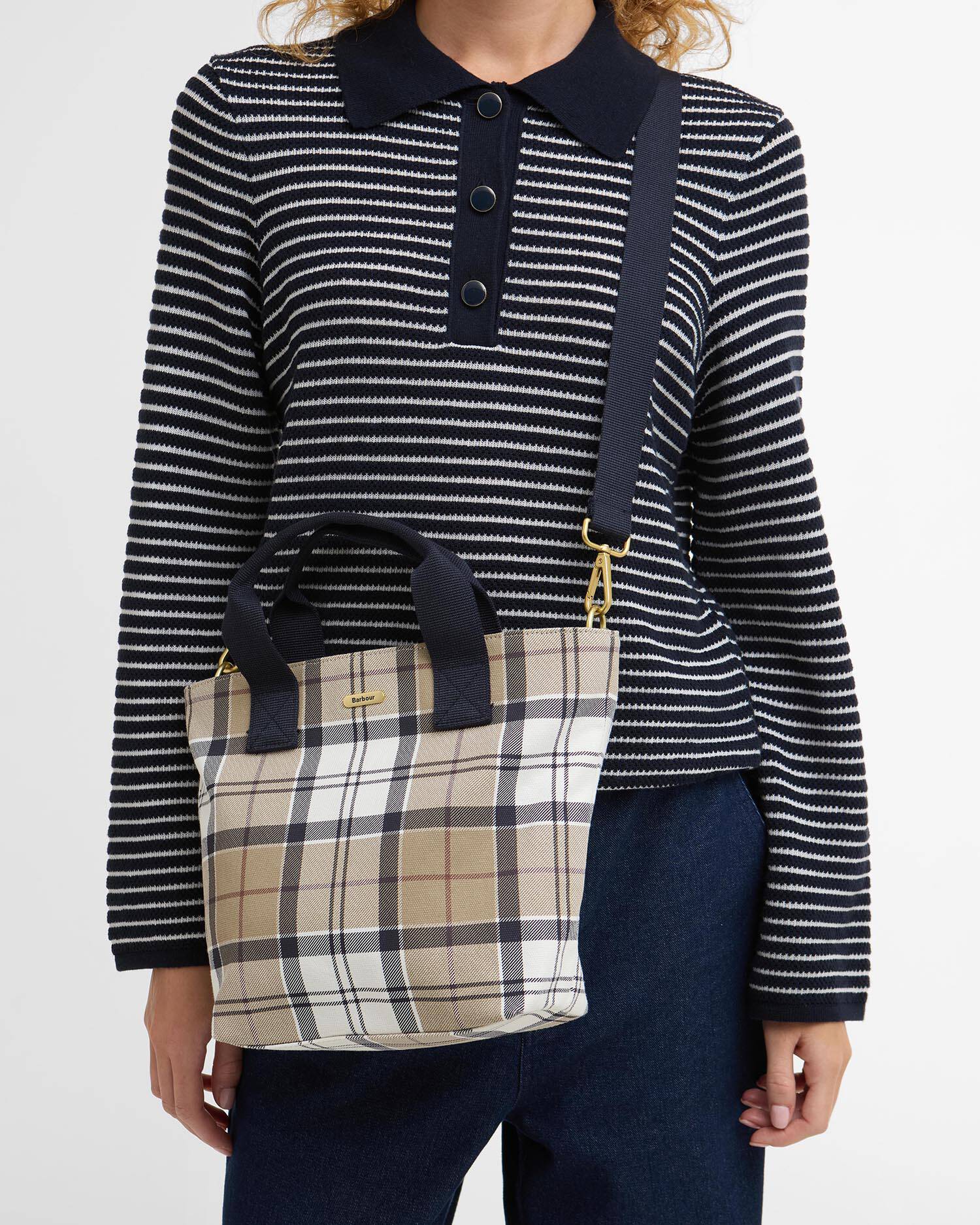 Barbour Maisy Tartan Tote Bag