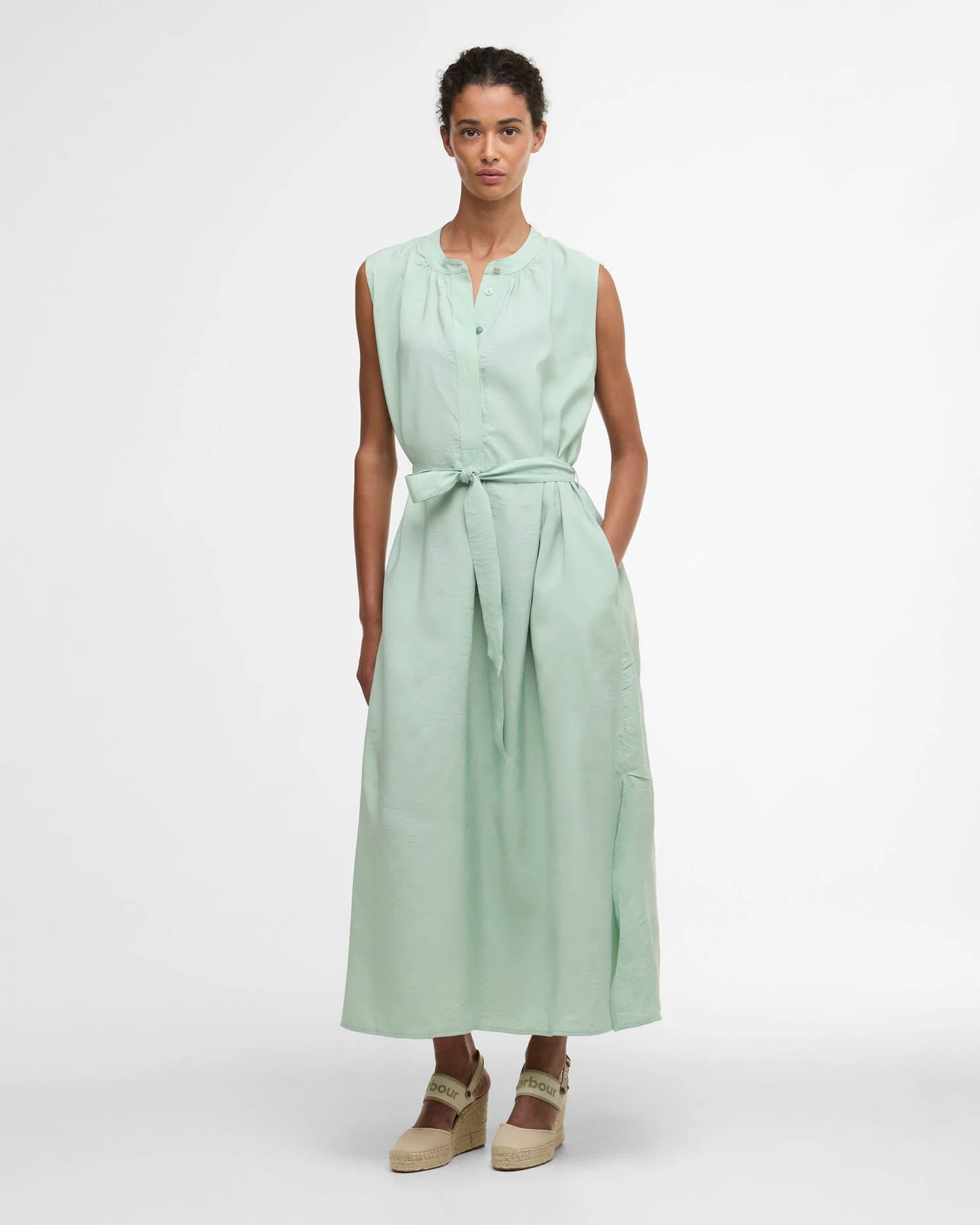 Barbour Britney Spearmint Maxi Dress