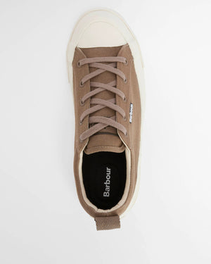 Barbour Women's Stanhope Taupe Trainers